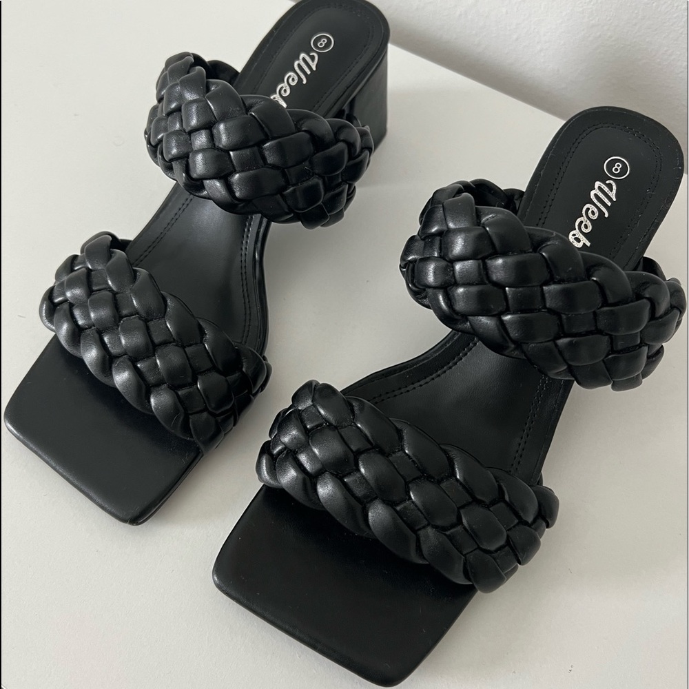 Black Chunky Mule❗️